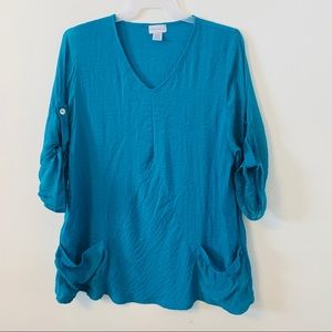 Soft Surroundings Tunic Top L